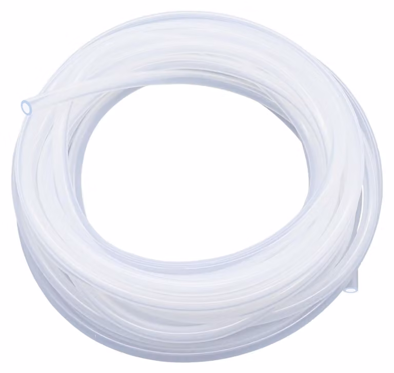 Tubo in silicone trasparente, diametro interno 3 mm, diametro esterno 6 mm, lunghezza 8 metri, adatto al contatto con alimenti