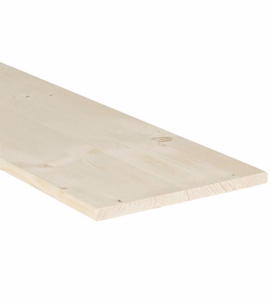 Pircher Legno Lamellare Abete Naturale 50x1,8x200 cm - Falegnameria - Non Verniciato