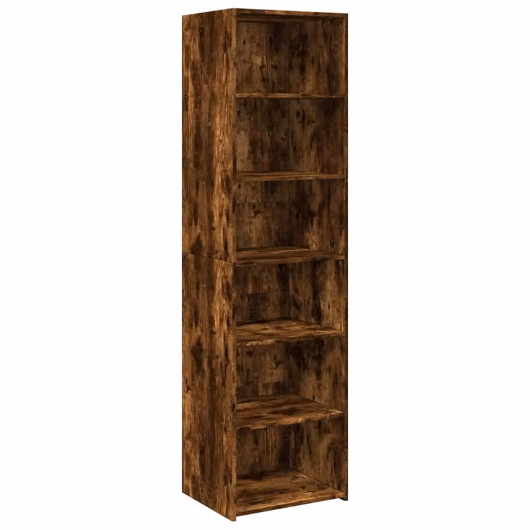 Credenza Rovere Fumo 50x41x185 in Legno Multistrato