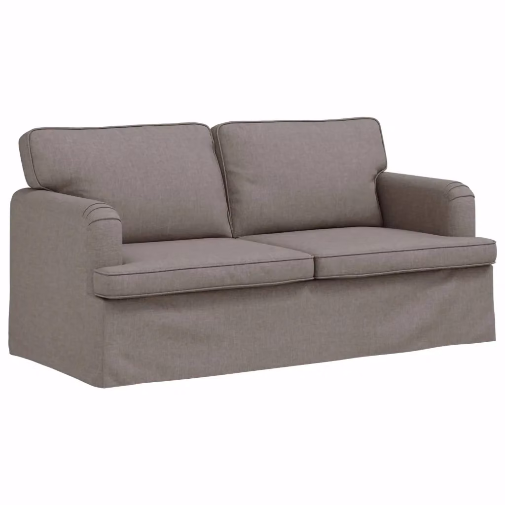 Divano Talpa vidaXL in tessuto con coperture rimovibili, L: 162 cm, P: 80 cm, H: 85 cm – 2