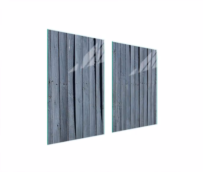 Piatto Di Protezione In Vetro Per Cucina 65X52 Legno