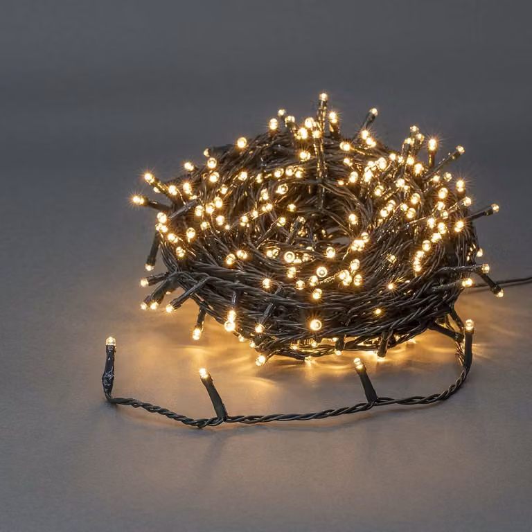 Luci di Natale Nedis - stringa - 720 LED - bianco caldo - 54,00 m - effetti luminosi: 7 - uso interno ed esterno - alimentazione di rete