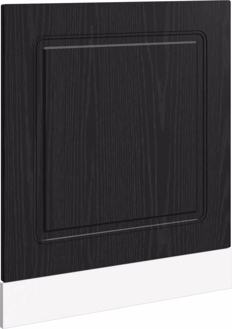 Pannello lavastoviglie Kalmar Rovere Nero 60 x 1,5 x 57 cm