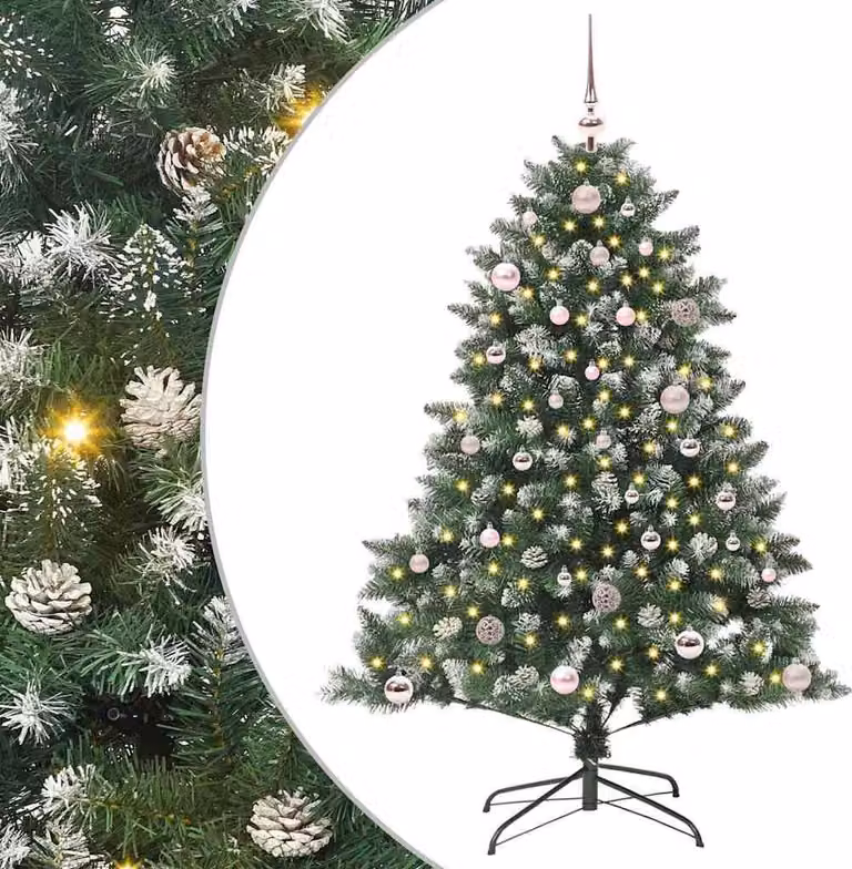 Maison Exclusive - Albero di Natale artificiale, verde, 150 cm