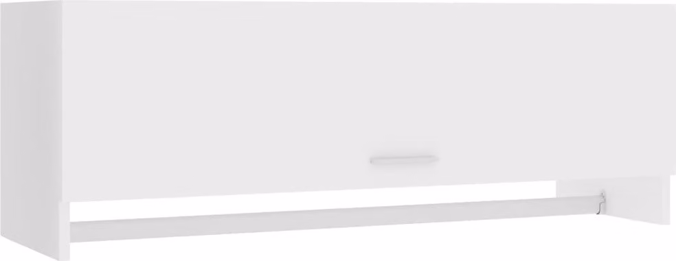Armadio Bianco 100x32,5x35 cm in Legno Multistrato