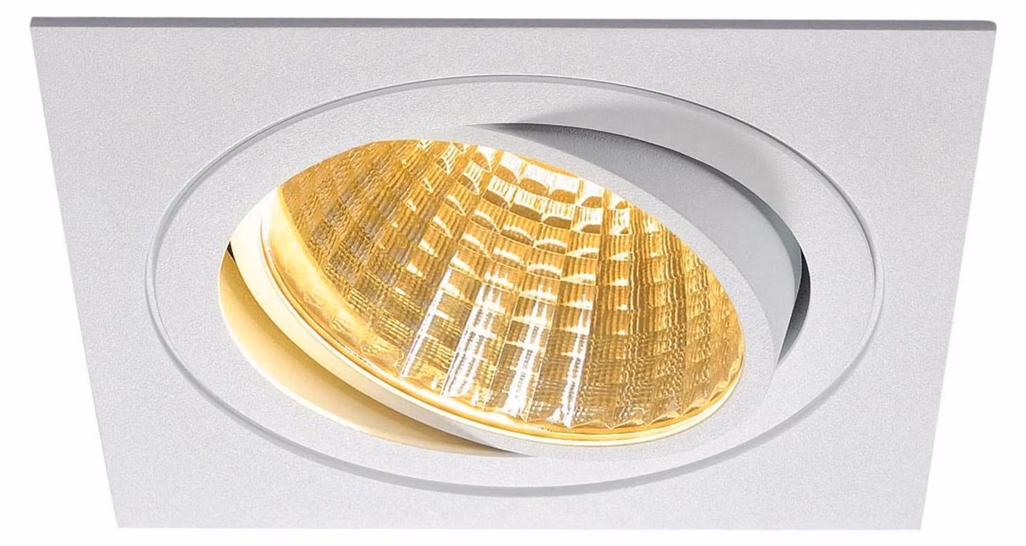 Nuovo faretto da incasso a soffitto Tria 150 LED bianco angolare 2700K dimmerabile incl. driver