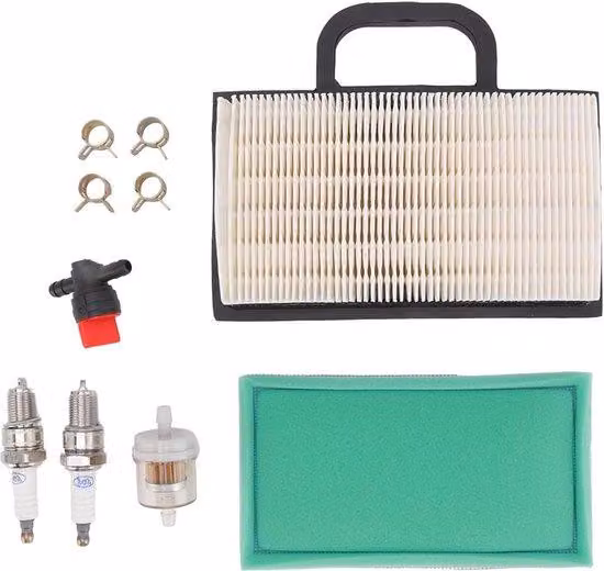 Kit filtro aria per tosaerba, sostituisce la candela, 12 V