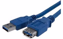 Cavo di prolunga USB 3.0 Startech.Com Blu, Lunghezza: 1 m