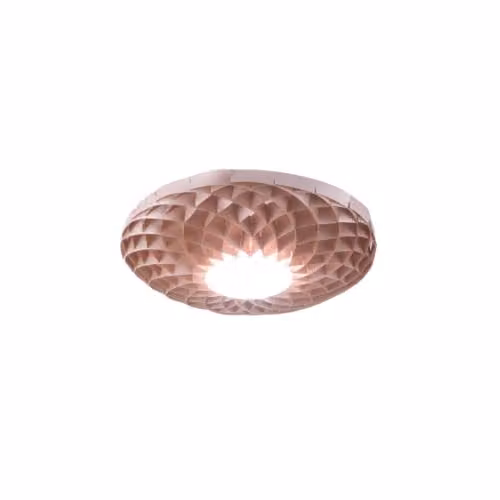 Applique Moderna Polilux ® Pink Metal 1 Luce Led Integrato 20W 3000K