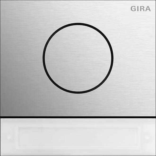 Gira 5569926 Modulo posto esterno con pulsanti di messa in funzione Sistema 106 in alluminio