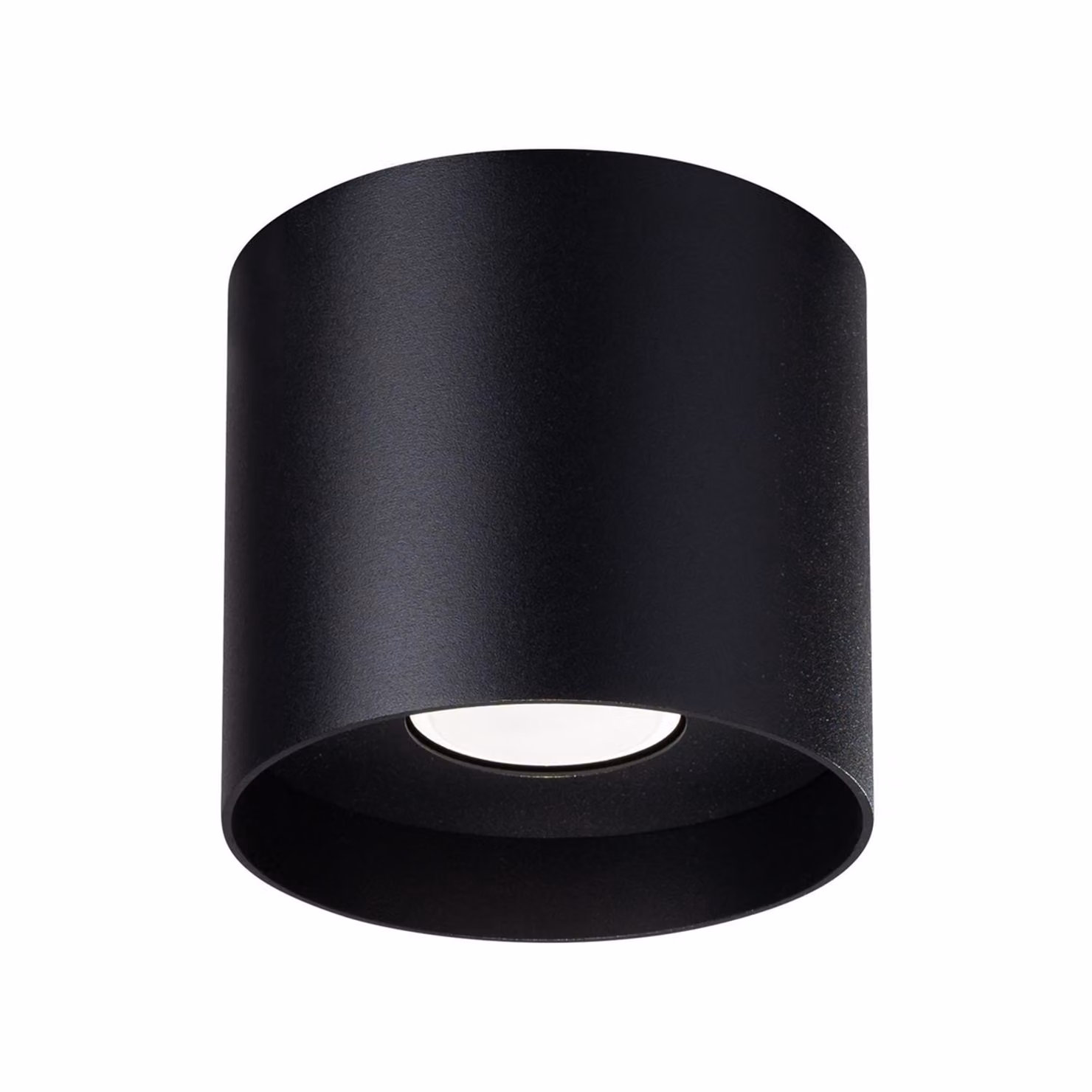 Lampada da soffitto MIKA nero 1xGU10 10W alluminio 11x12x12cm Sollux Lighting