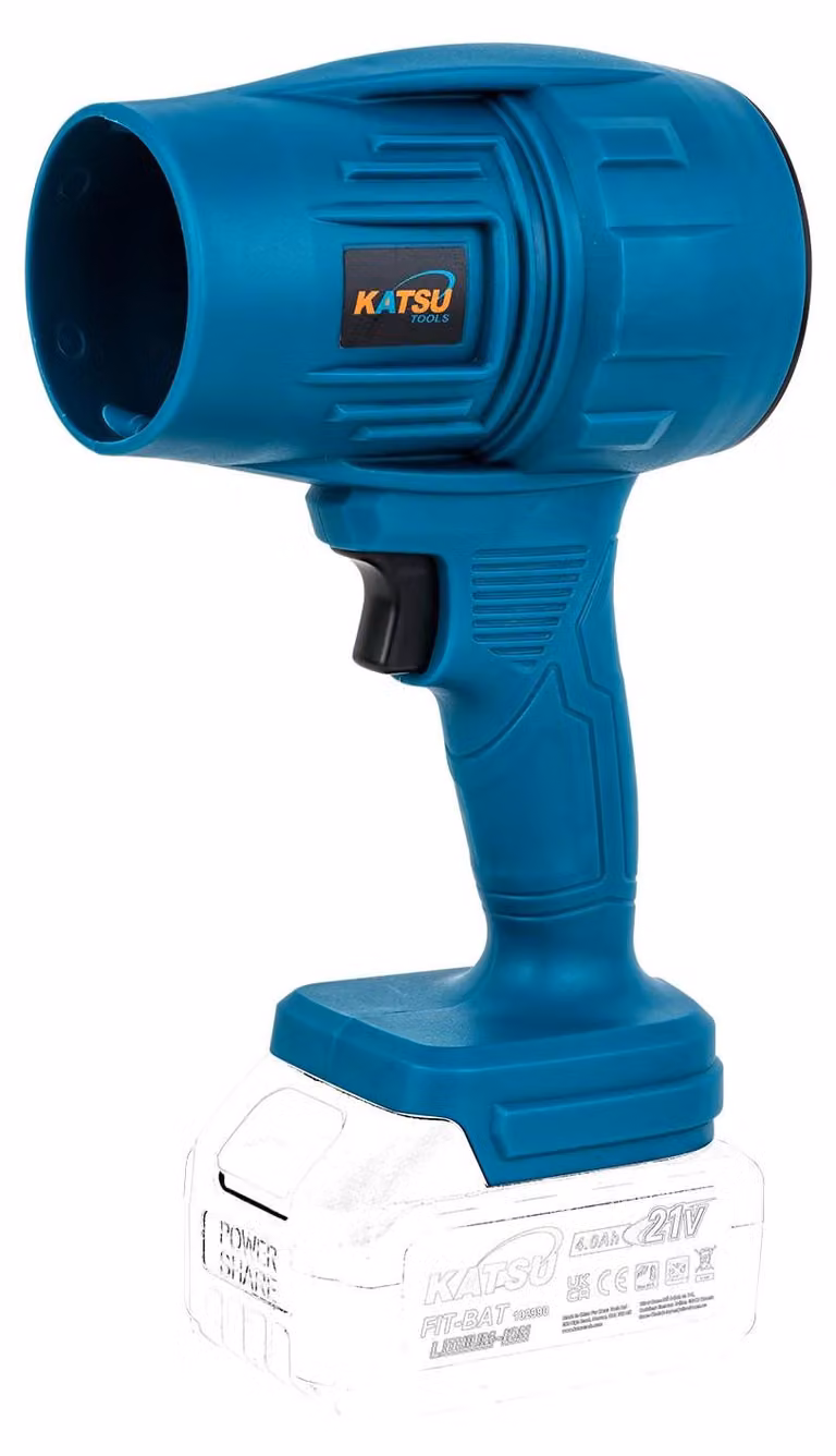 Soffiatore turbo compatto, 18/21 V, per giardinaggio e lavori edili