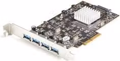 Scheda di espansione USB Type-A PCI Express Startech.Com PEXUSB314A2V2 Nera
