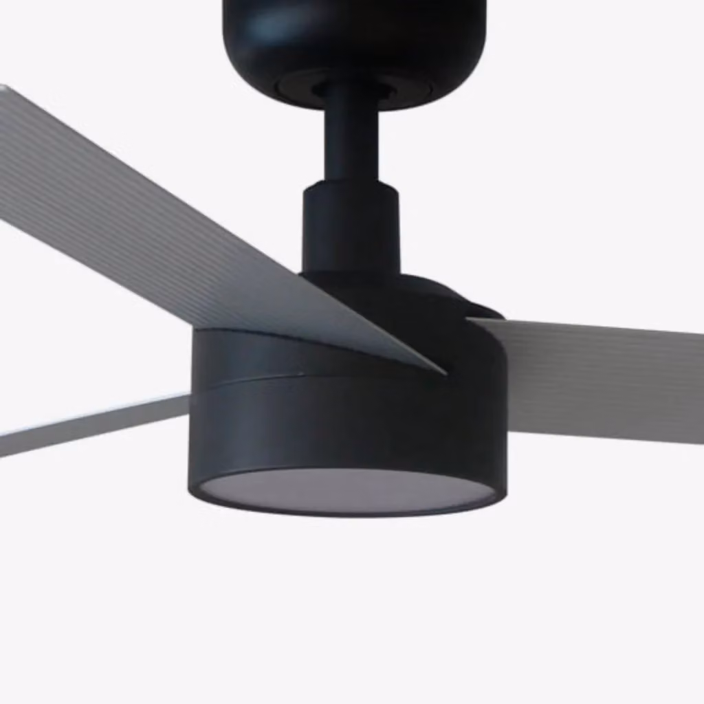 Ventilatore a soffitto Faro Barcelona Cruiser S nero e alluminio – 2