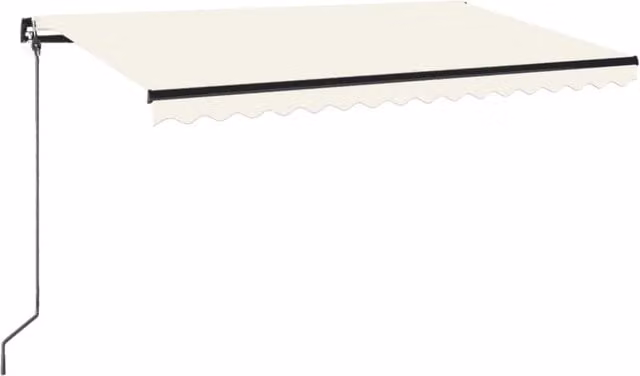 Tenda da Sole | Tenda parasole Retrattile Manuale 400x350 cm Crema