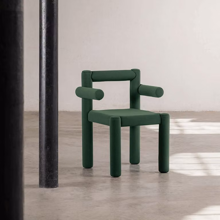 Sedia TU-BE Midj P R_TS con braccioli