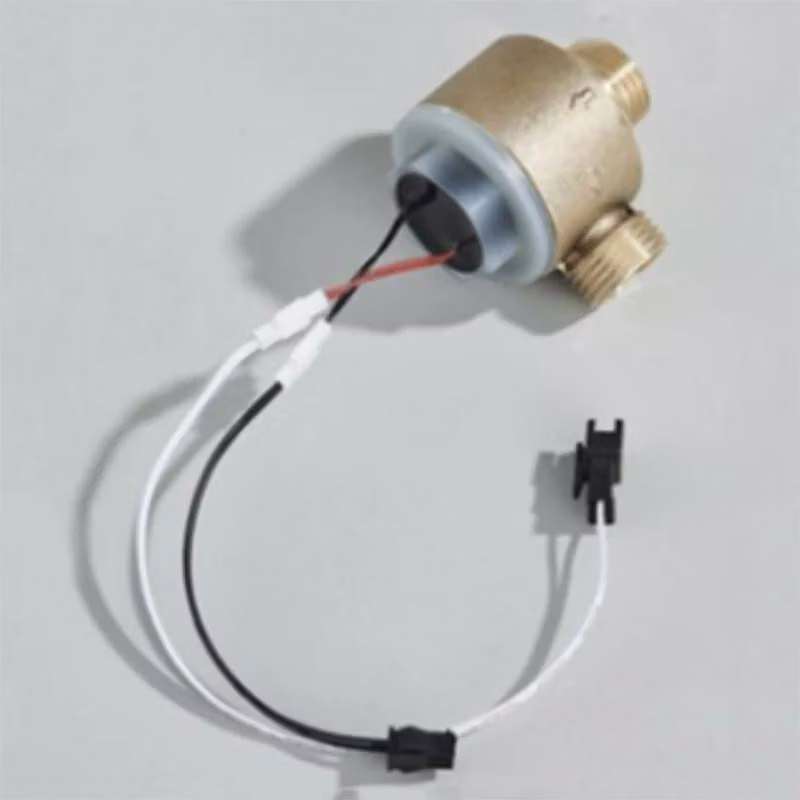 Ricambio per pannello doccia: motore della doccia, illuminazione a LED. Adatto per colonna doccia. Materiale: lega di zinco, finitura in ottone