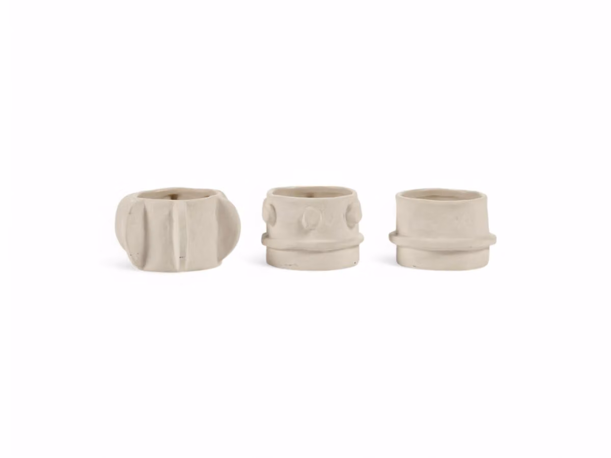 Molly Portacandele ASS/3 Beige