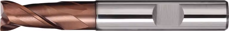 Fresa a scanalatura DIN 6527 L, tipo N, lunghezza nominale 20 mm, lunghezza utile 50 mm, VHM TiAlN DIN 6535 HB, numero di taglienti 2