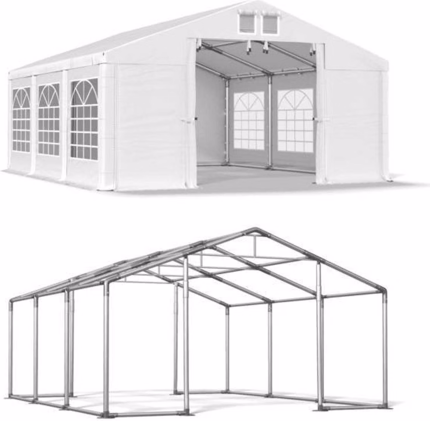 Tenda stagionale 5x6 Bianco WINTER ISD