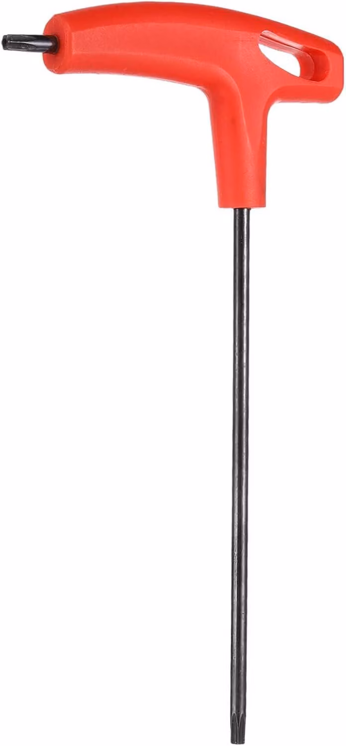 Chiave a T Torx T20, Acciaio al carbonio, lunghezza 164 mm, per auto e uso domestico