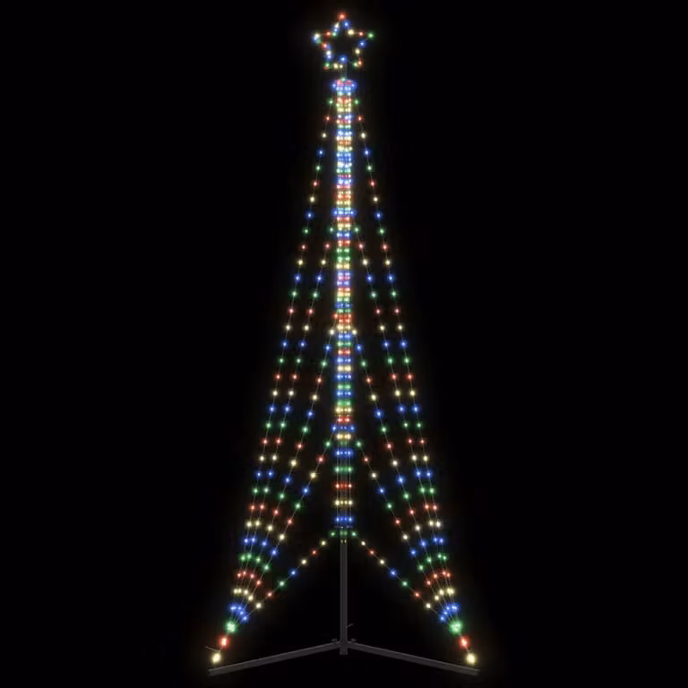 Albero di Natale con 525 LED RGB multicolore vidaXL, Altezza: 300 cm