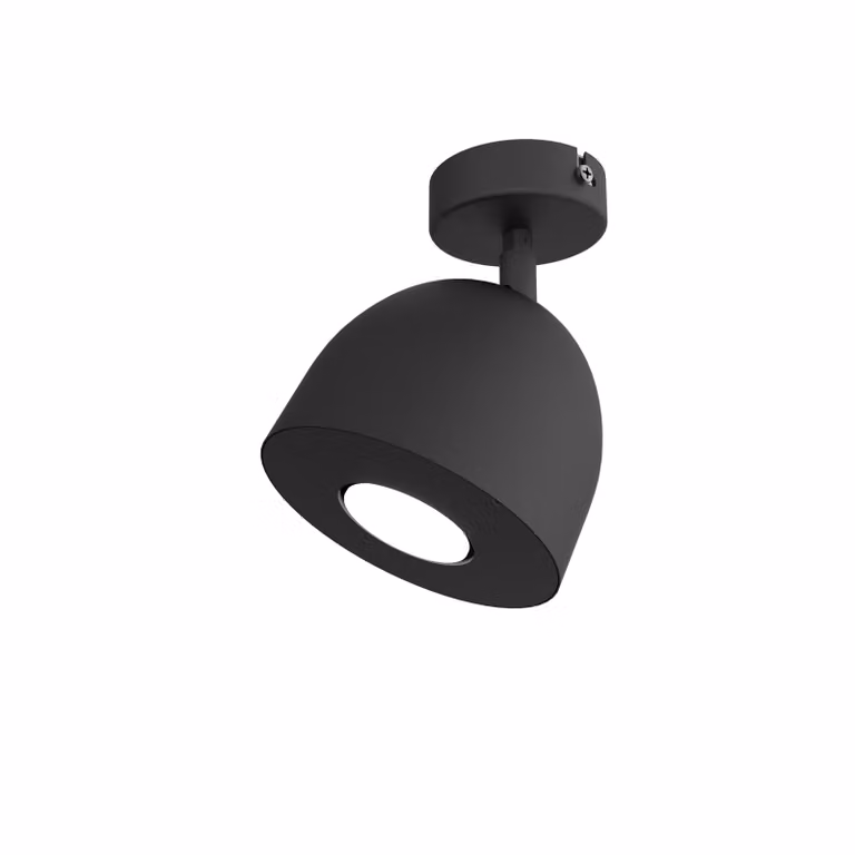 Lampada Da Soffitto Campanella 1X Monocolore Opaca