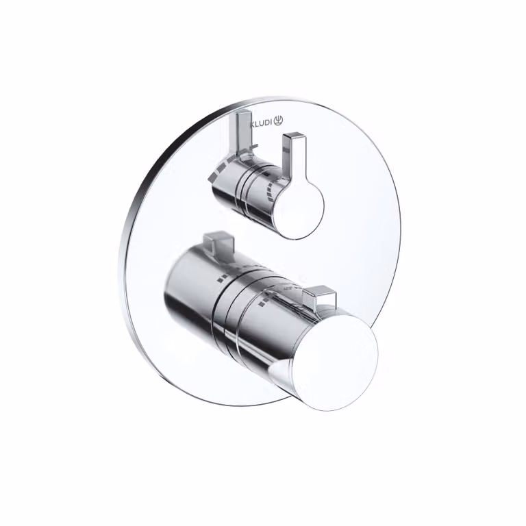 KLUDI NOVA FONTE PURISTIC Mitigeur thermostatique encastré pour douche, pour 1 consommateur, 208850515, 208850515
