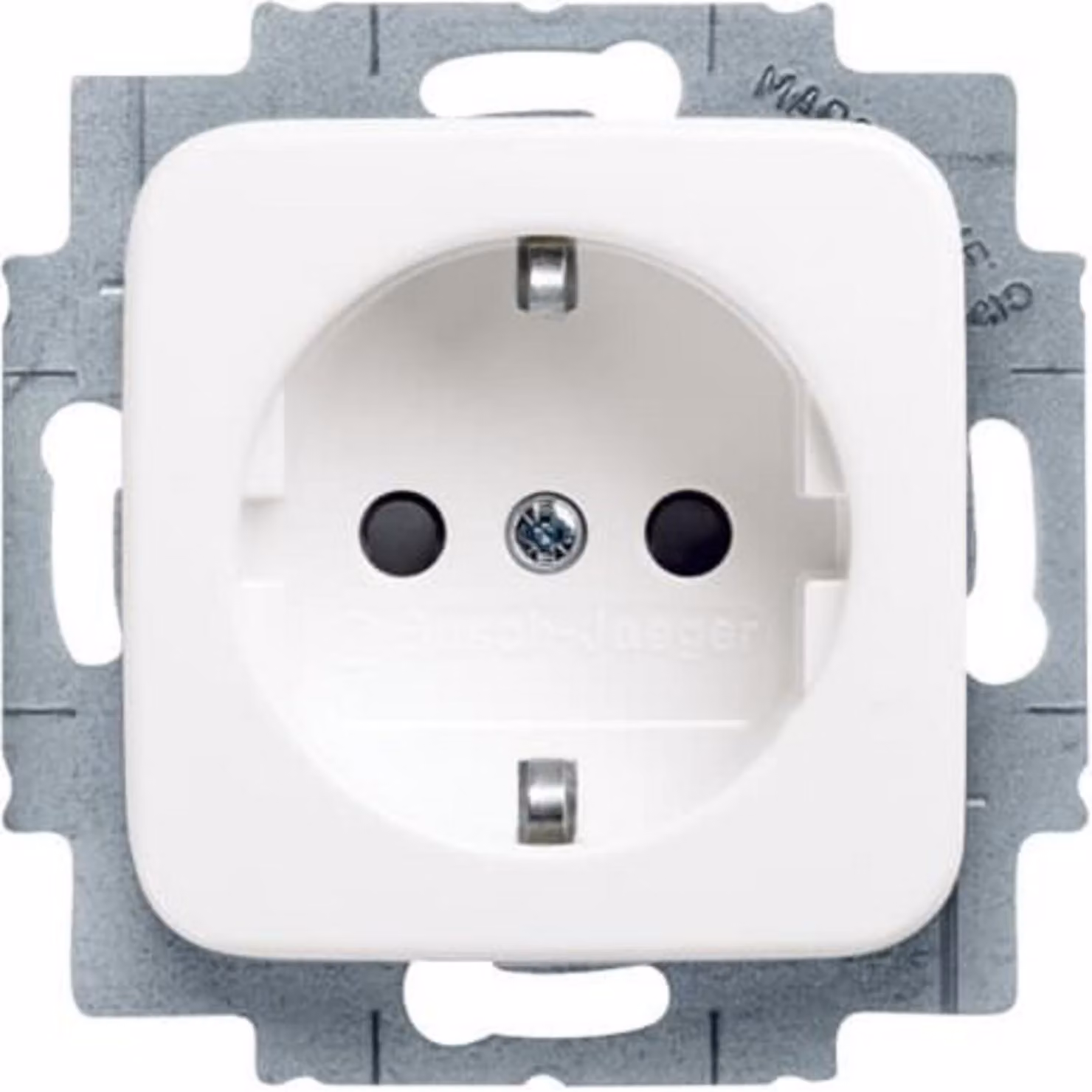 Busch-Jaeger 20 EUCKS-214 Presa di corrente Safety+ con protezione tattile avanzata Reflex SI bianco alpino