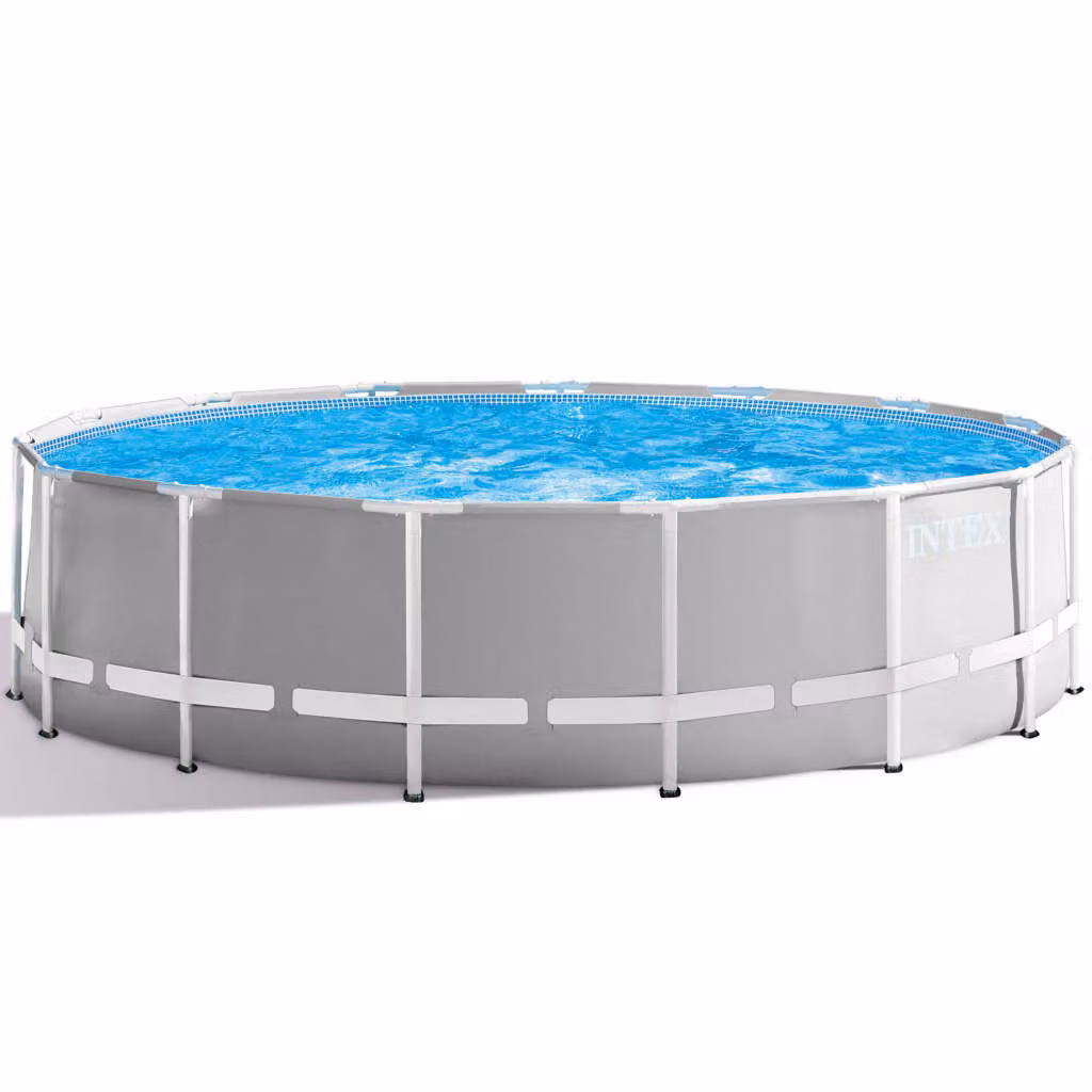 Set piscina Intex Prism Frame Rotondo 457 x 122 cm 26726GN