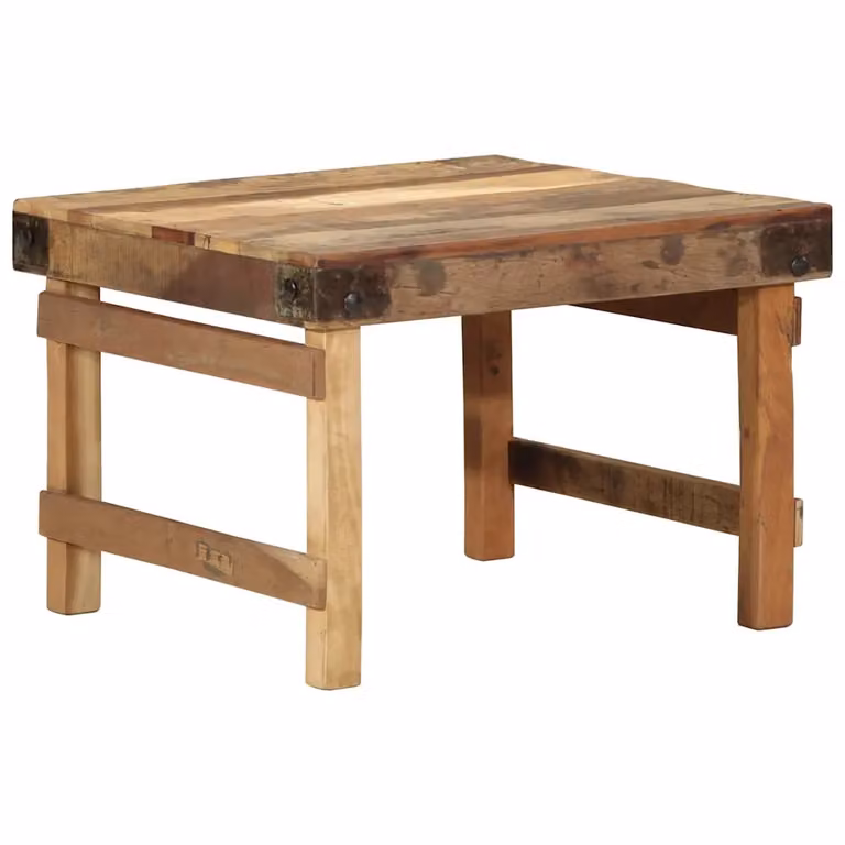 vidaXL Tavolino da salotto moderno in legno marrone L: 60 cm, P: 55 cm, H: 40 cm