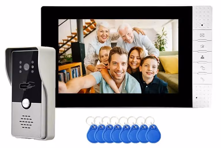 Videocitofono - Videocitofono con telecamera - Campanello intelligente - Campanello con telecamera - Kit videocitofono
