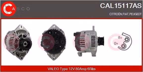 Alternatore 80A