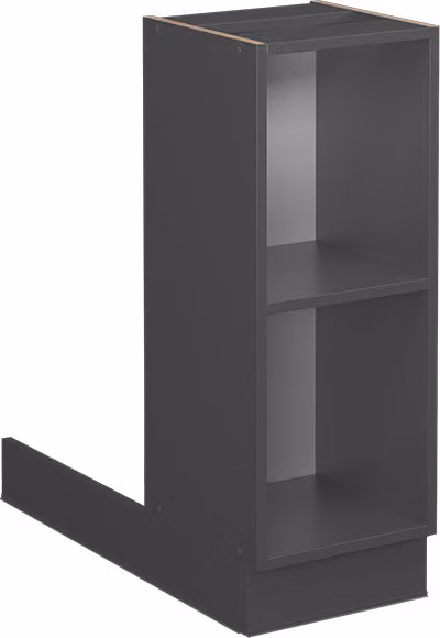 Isola cucina Vicco Fame-Line Antracite 30 cm senza piano di lavoro, Model 38465