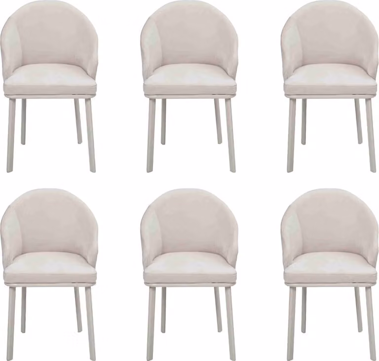 Esszimmerstuhl Weiß 6x Stühle Esszimmer Modern Stuhle Holz Design