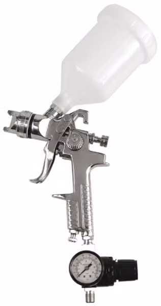 Pistola per verniciatura con serbatoio da 600 ml