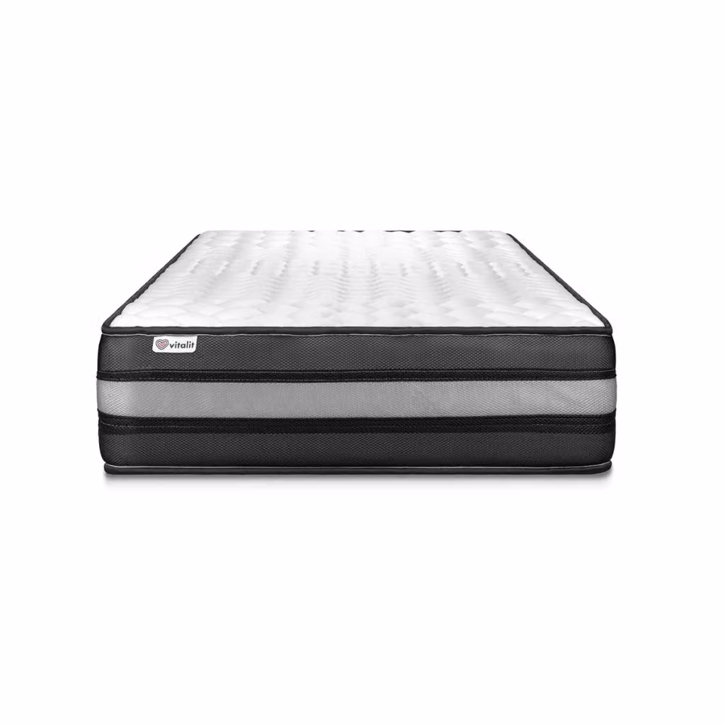 Materasso in memory foam Vital Power Zen Vitalit colore bianco L: 100 cm, P: 220 cm, H: 23 cm – 2
