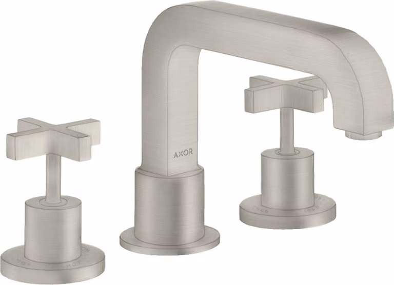 hansgrohe AXOR Citterio AXOR 3 trous pour bord de baignoire, poignées transversales, 39436800, 39436800