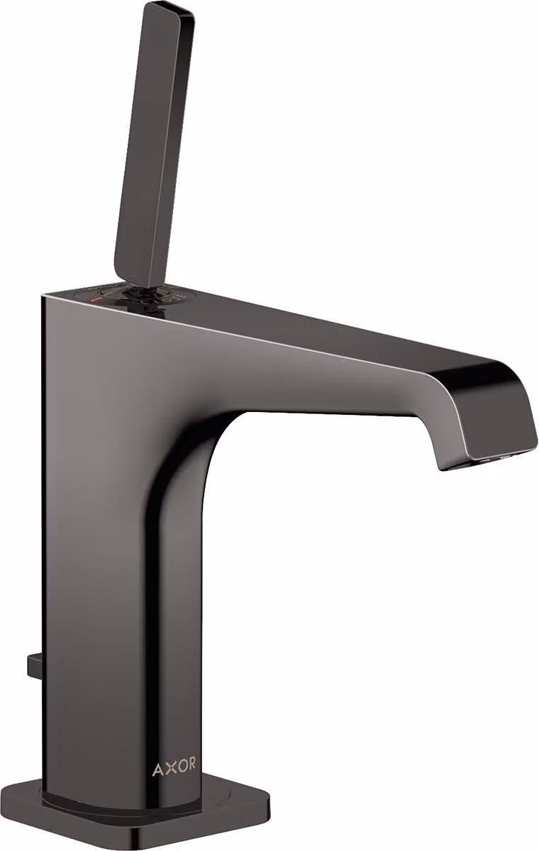 hansgrohe AXOR Citterio E mitigeur monocommande de lavabo 125 avec vidage escamotable, 36100330, 36100330