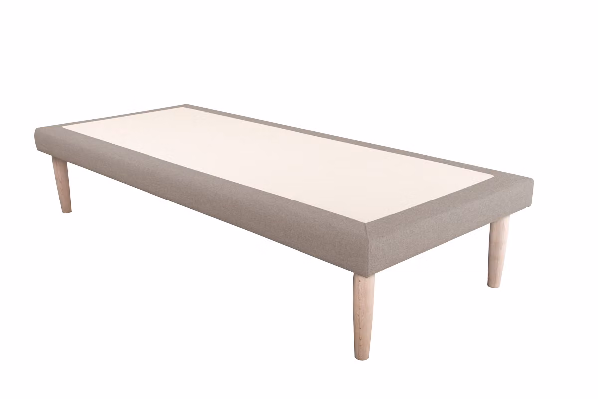 Sommier Base Letto 90x190 cm Tortora
