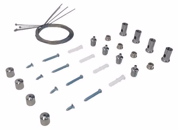 Solidchoice - Kit di fissaggio a soffitto per riscaldamento a infrarossi