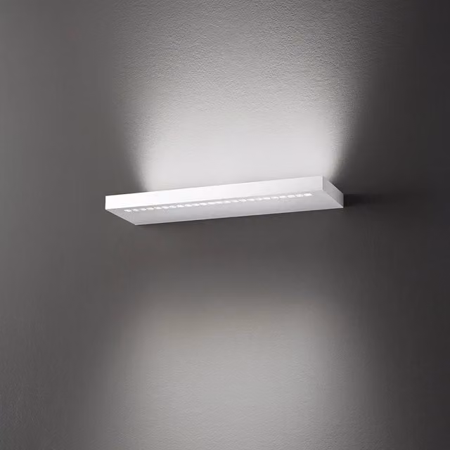 Applique Moderna Perenz Illumina in Metallo Bianco con LED 28W 3000K Luce Calda