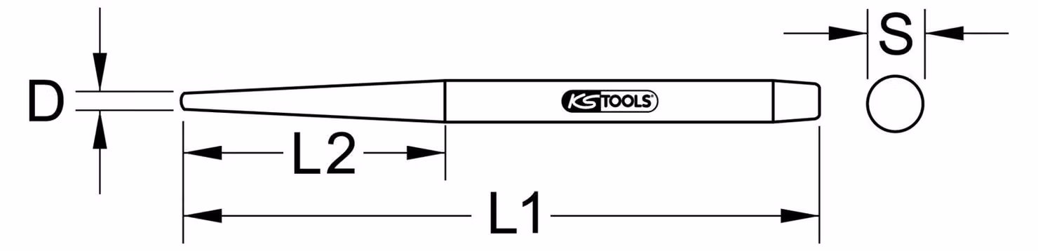KS Tools 129.2220 piede di porco