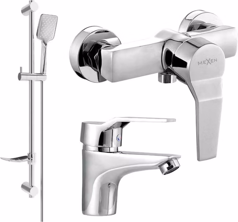 Mexen Caro DF62 set doccia, cromo - 746604DF62-00