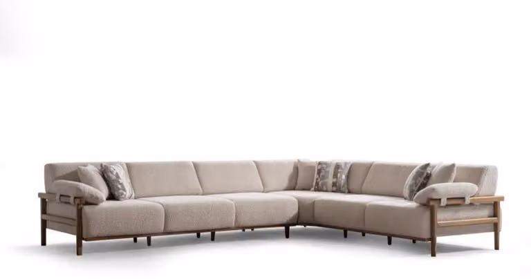 Modernes Ecksofa Harmonie aus Komfort und Stil