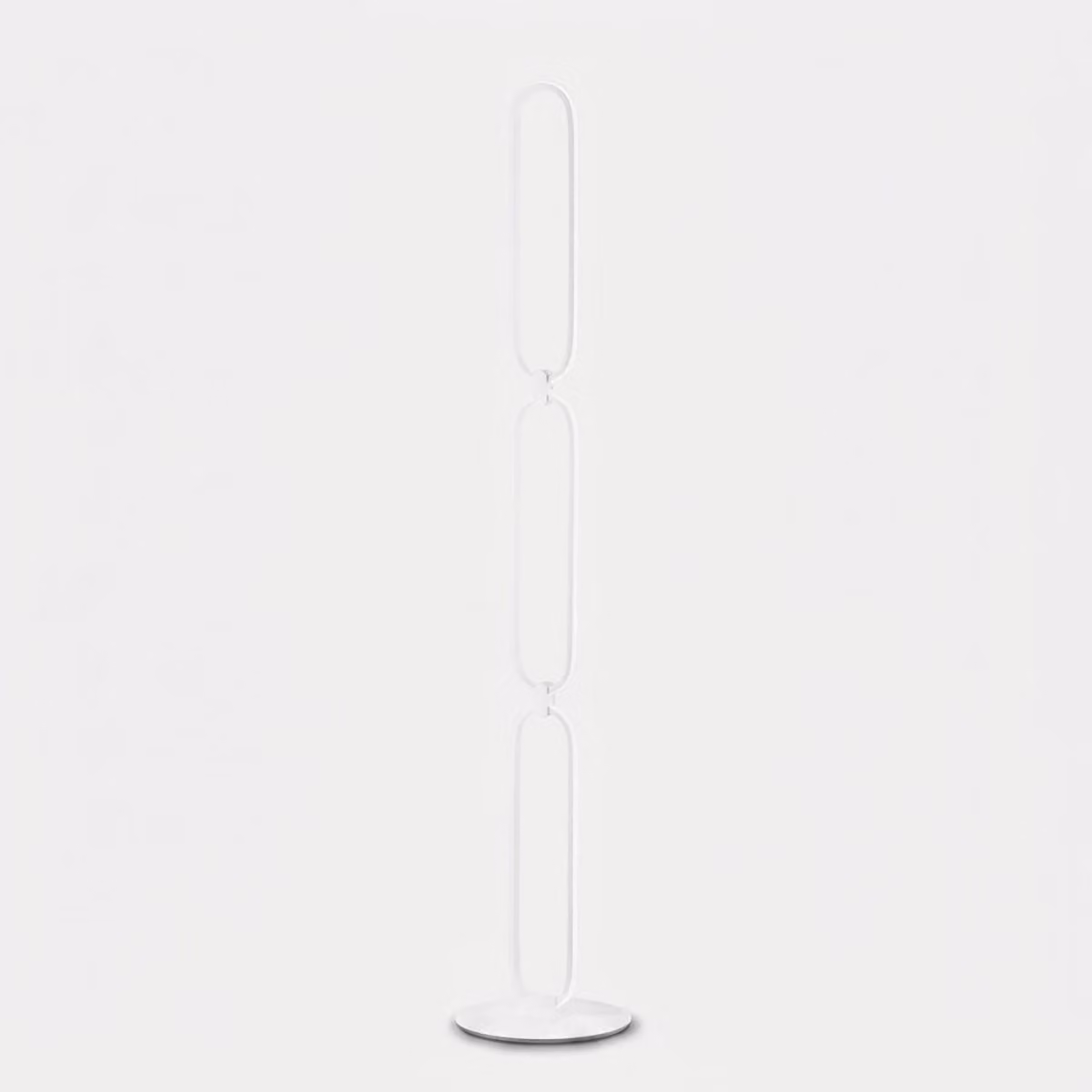 Lampada da terra LED INFINITY, alluminio bianco, 30W, 4000K (luce naturale)