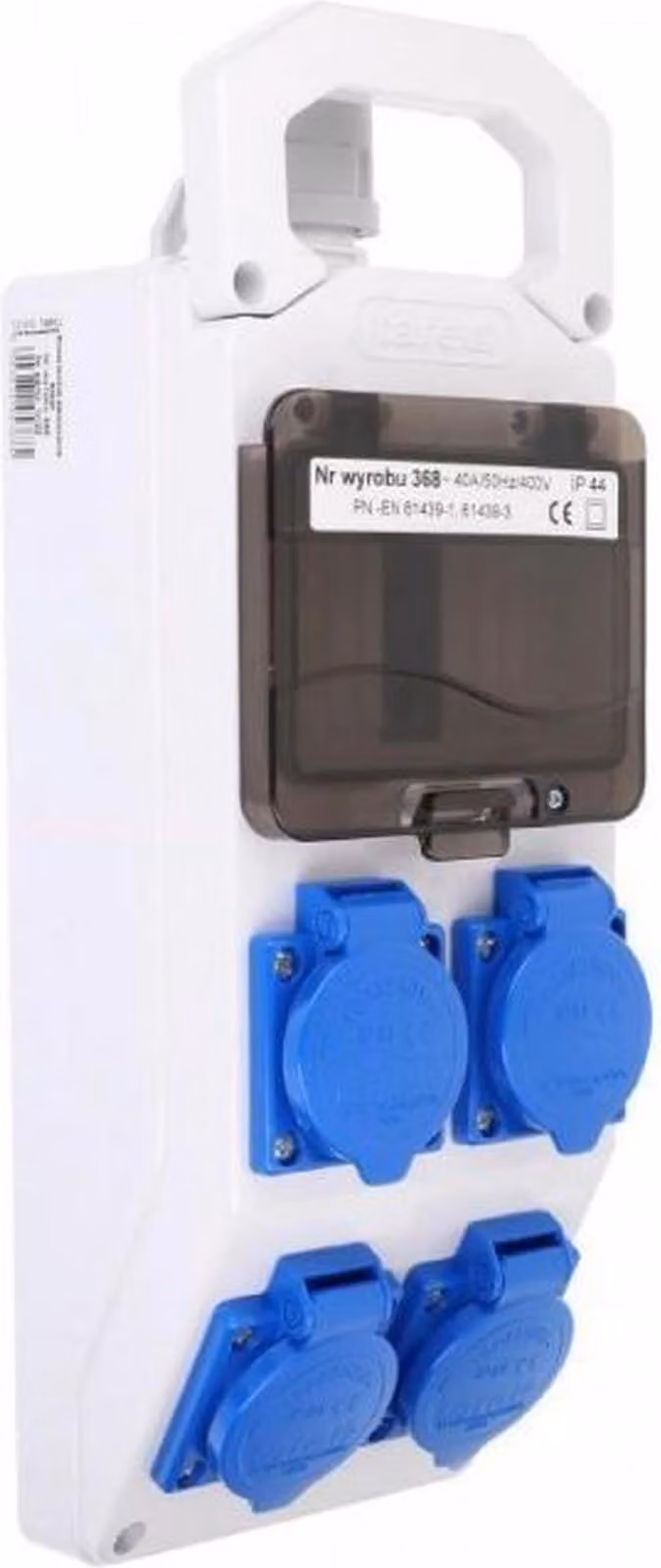 Quadro di distribuzione piccolo con finestra, 5 moduli, 4xGN16A/250V