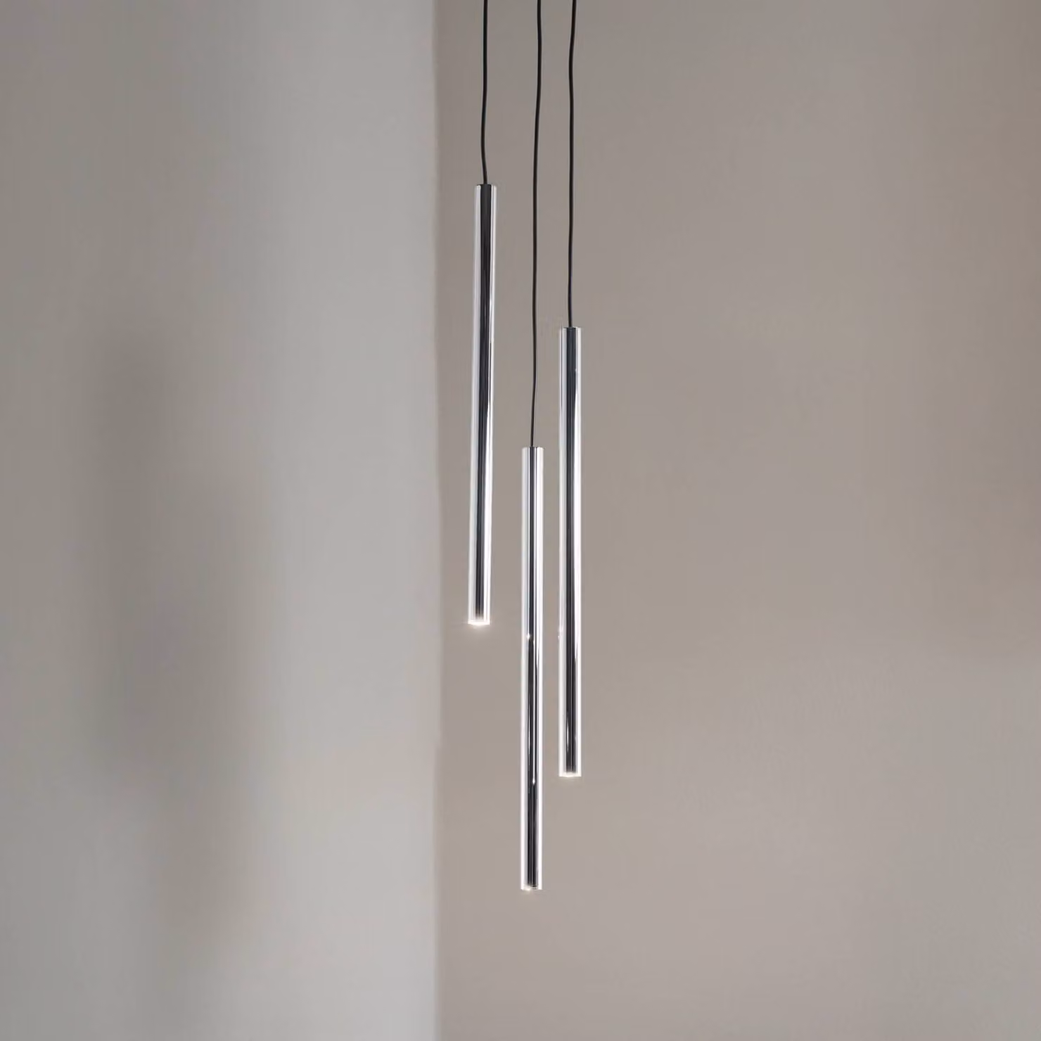 Lampada a sospensione Sopel Lux SIGMA, dimmerabile, Alluminio / Grigio / Zincato, Soggiorno / Sala da pranzo, Metallo, Moderno, Lampada a sospensione