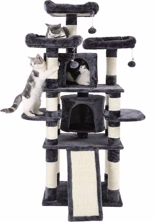 Gabbia per animali domestici - Gabbia di dimensioni 60 x 55 x 172 cm