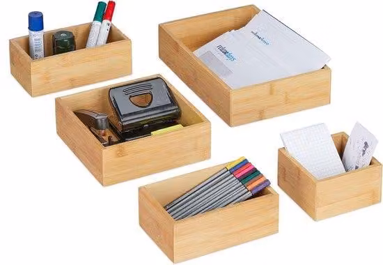Set da ufficio realizzato con materiali rinnovabili - Versatile - Funzioni multiple